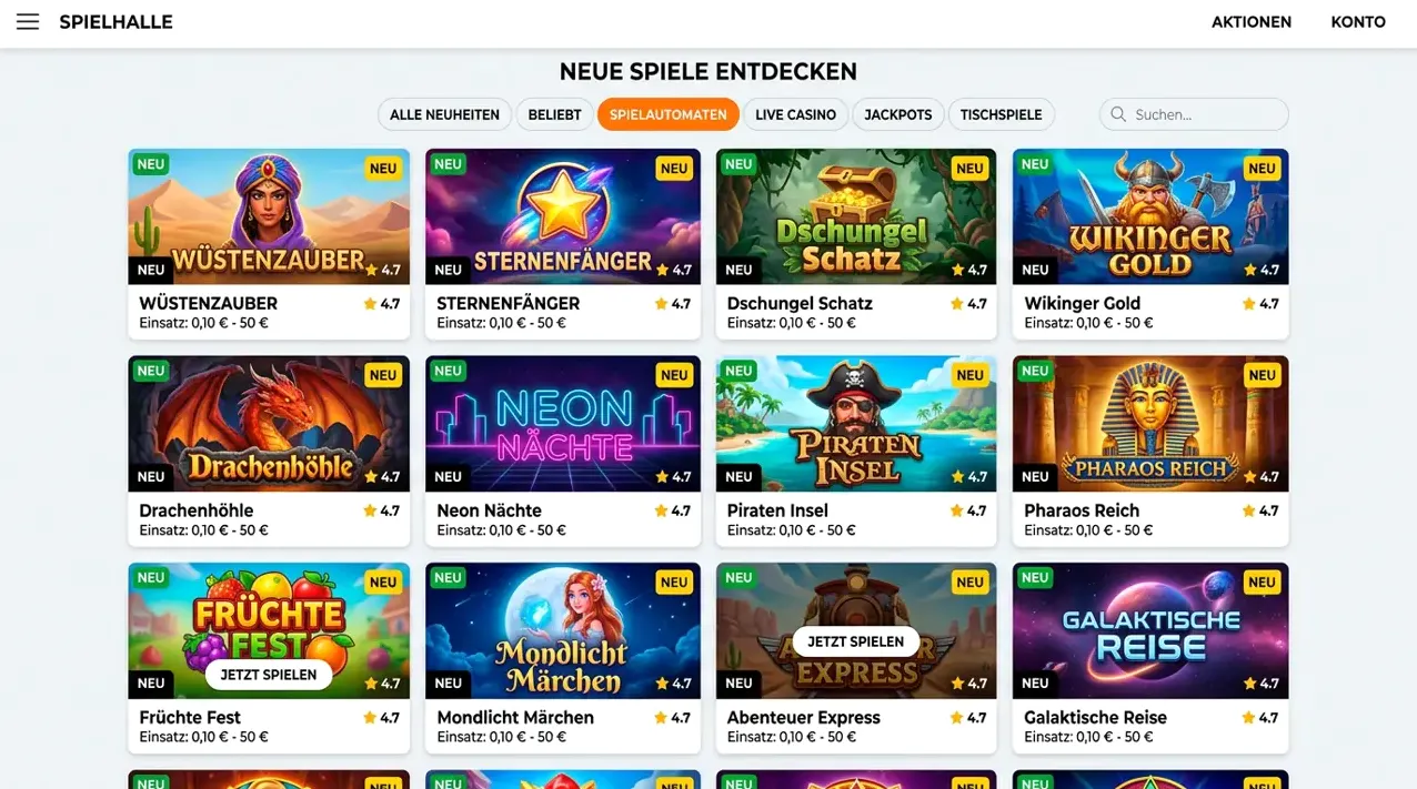 Neuheiten — Infinity